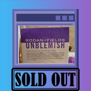 SOLD OUT Rodan + Fields Unblemish Set